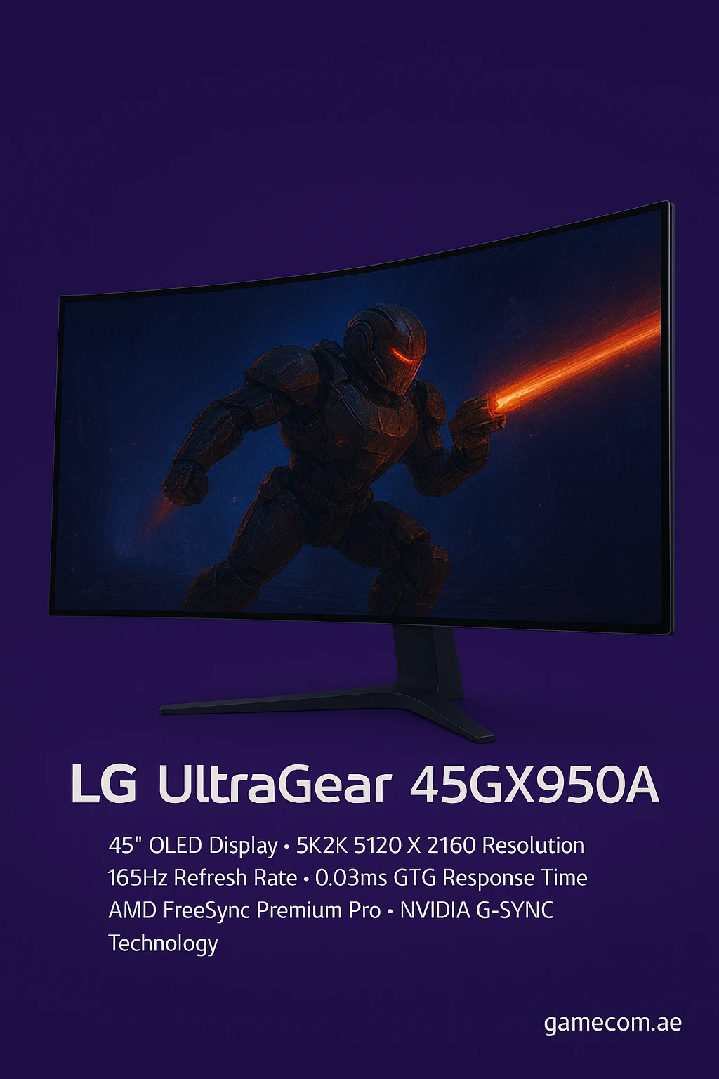 LG UltraGear 45GX950A – The Ultimate 45” OLED Gaming Monitor for Pro-Level Performance