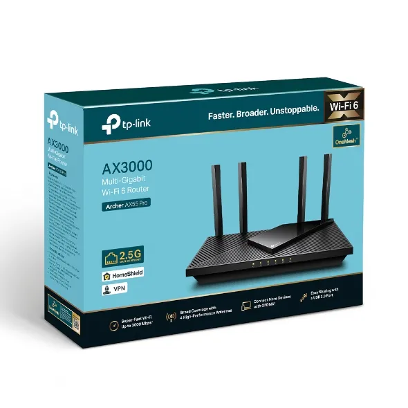 TP-Link Archer AX55 Pro AX3000 WiFi 6 Router Review – Powerful Multi-Gig Speed for Modern Homes